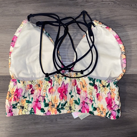 Victoria’s Secret PINK Floral Smocked Bralette - Picture 3 of 5